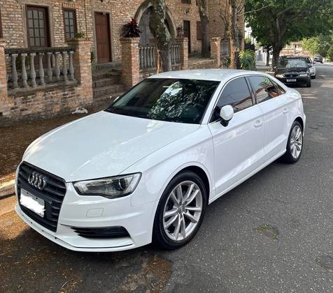 AUDI A3 1.8 TFSI SEDAN AMBITION 16V 180CV GASOLINA 4P AUTOMÁTICO AUDI A3 1.8 TFSI SEDAN AMBITION 16V 180CV GASOLINA 4P AUTOMÁTICO